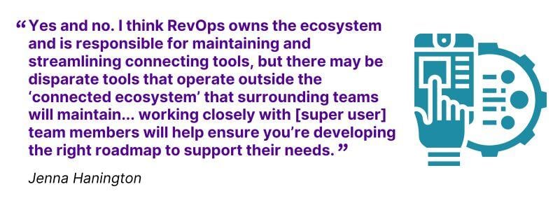 tech stack revops book jenna hanington